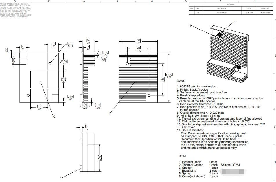 aluminum extruded heatsink1 aluminum extruded heatsink1