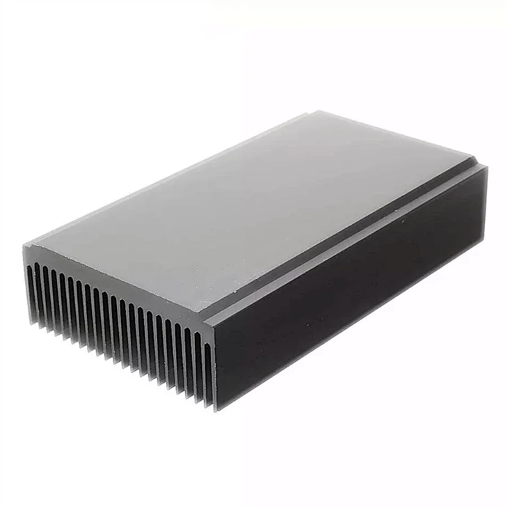 Carcasă de extrudare a radiatorului din aluminiu cu anodizare