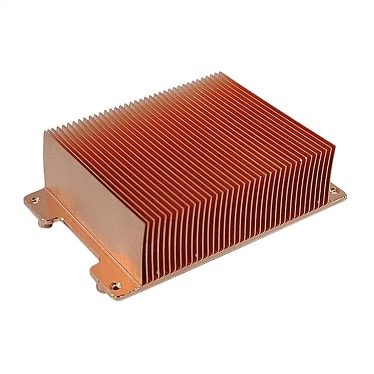 Copper Skiving Fin Radiator For Electric Device