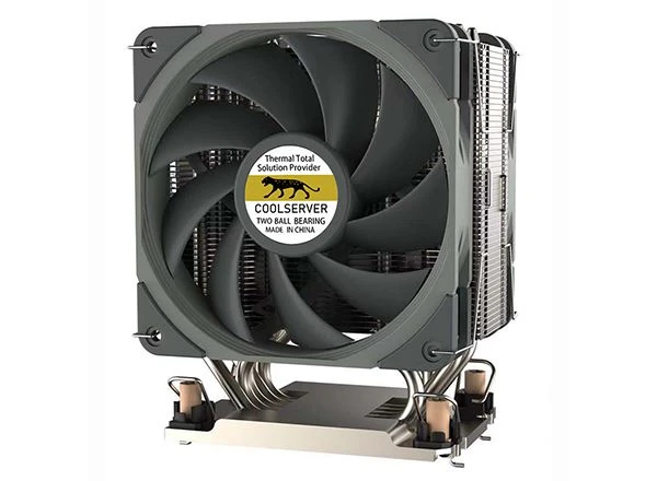 LGA4189, turn din aluminiu, placă de cupru, server 4u, radiator activ CPU cu conducte de căldură