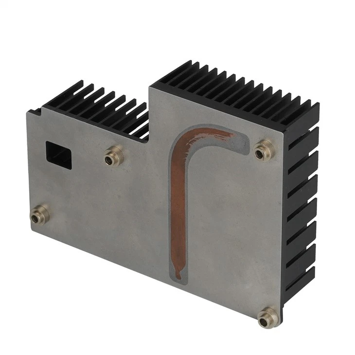 Aluminum Zipper Fin Heat Sink For Laser Diodes