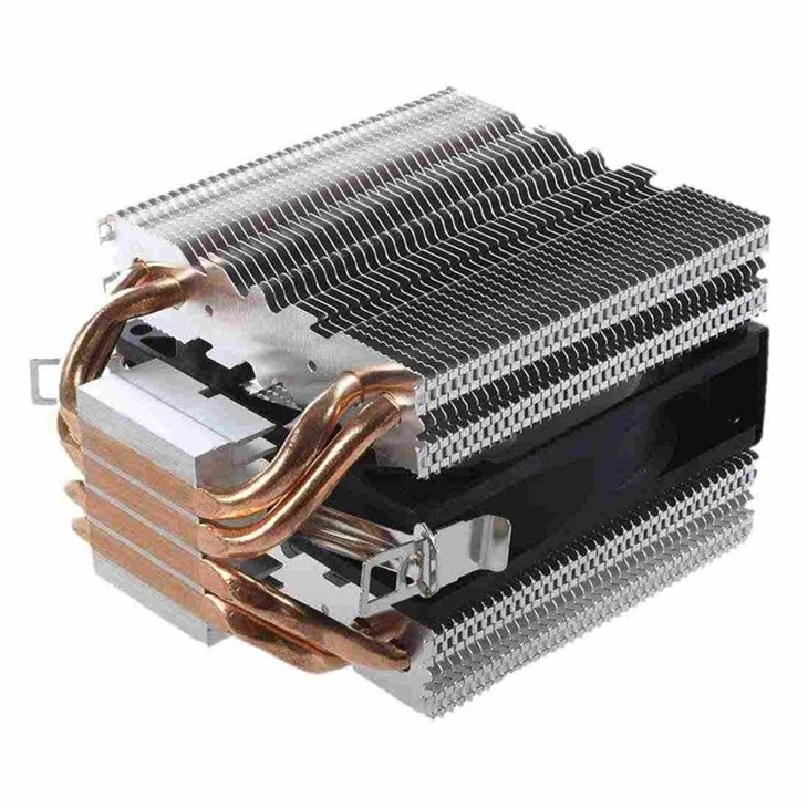 Aluminum Zipper Fin Heat Sink For Laser Diodes